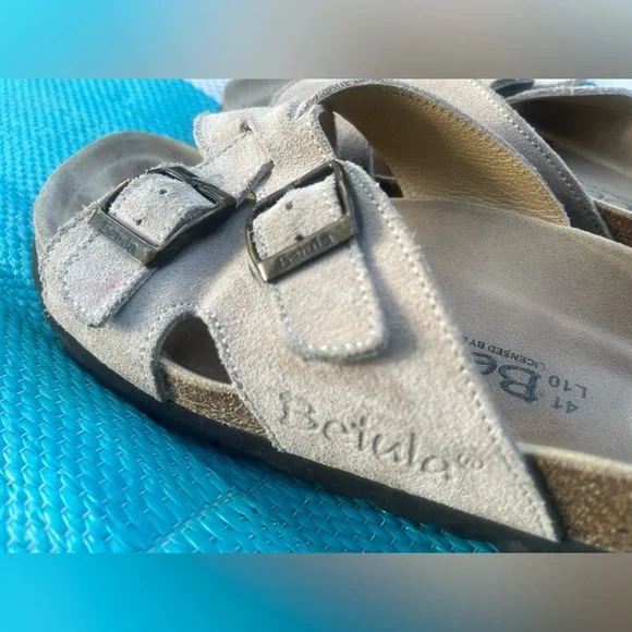 ๐โจHP๐โจ Birkenstock Betula Suede Two buckle Sandals - Light Tan - Picture 7 of 14